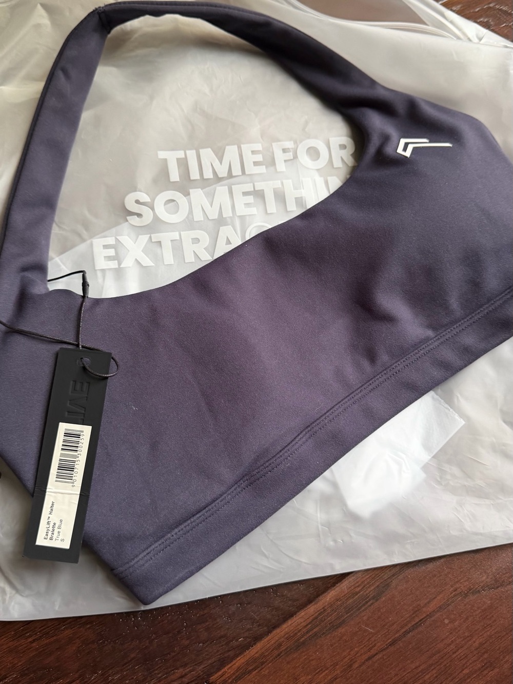 Oner Active Two-Piece Leggings & Sports Bra Set - True Blue Size S/M - Picture 2 of 5